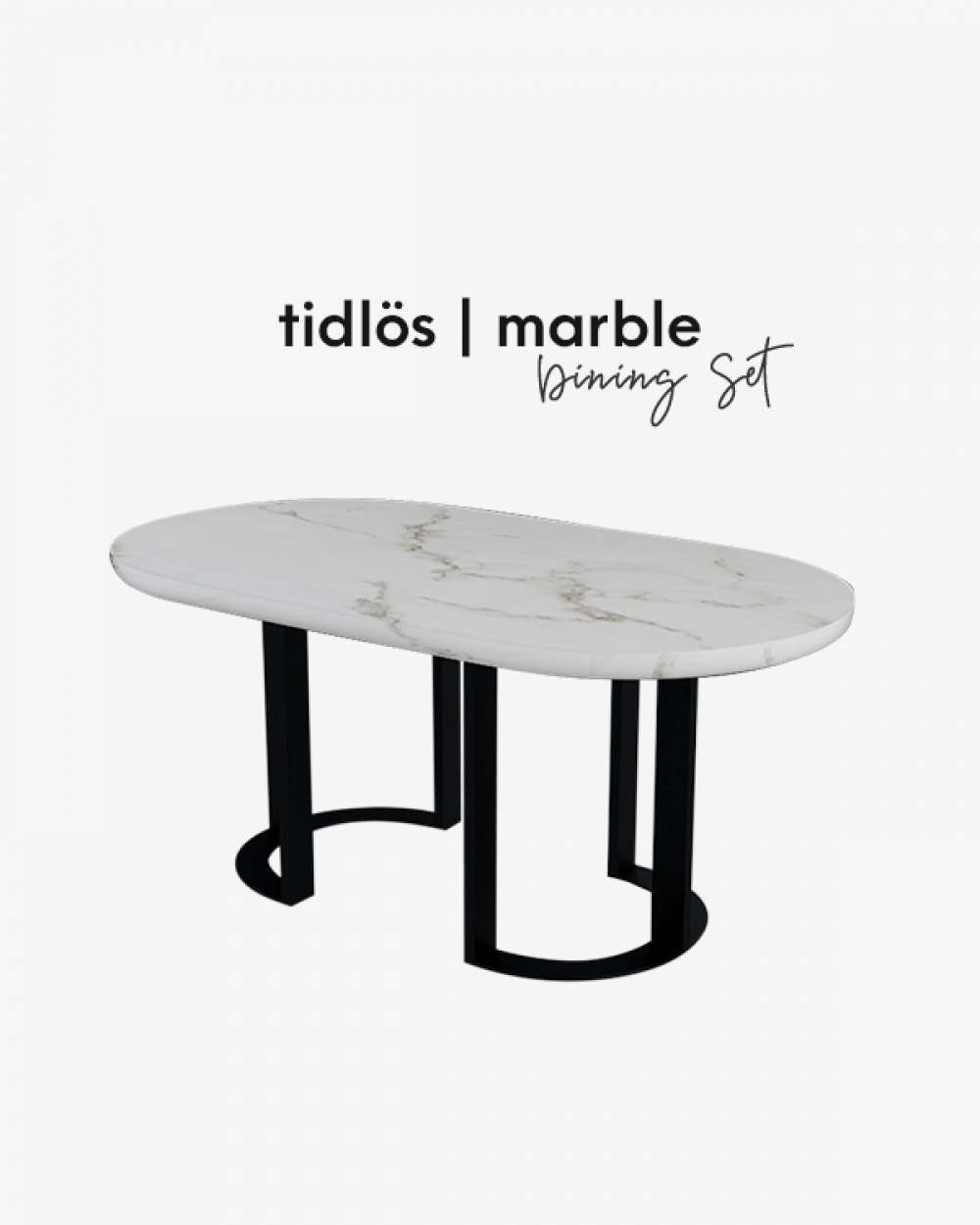 EKO Marble Dining Table TM4418